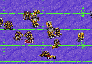 Mutant League Football screenshot 4 for Sega Genesis